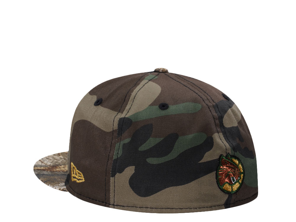 New Era Charlotte Bobcats Camo Two Tone Edition 59Fifty Fitted Hat