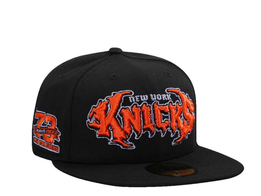 New Era New York Knicks 1973 Black Prime Edition 59Fifty Fitted Hat