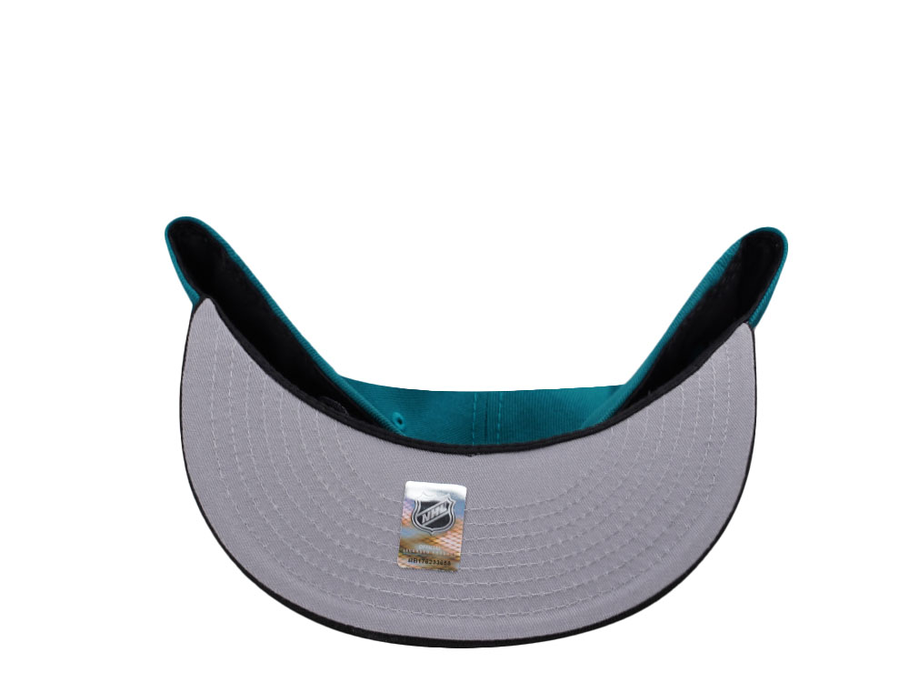 New Era San Jose Sharks 20th Anniversary Two Tone Edition 59Fifty Fitted Hat