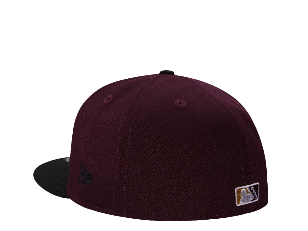 New Era Birmingham Barons Southern League Baseball Maroon Two Tone Edition 59Fifty Fitted Hat