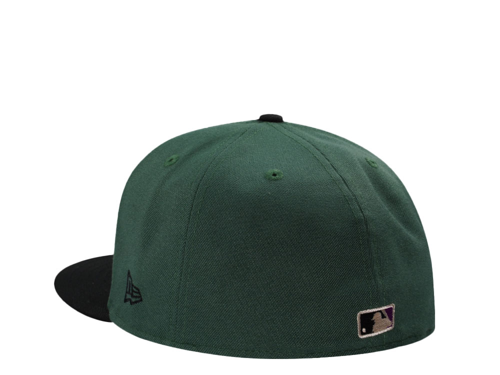 New Era Chicago Cubs Be Alert Dark Green Two Tone Edition 59Fifty Fitted Hat