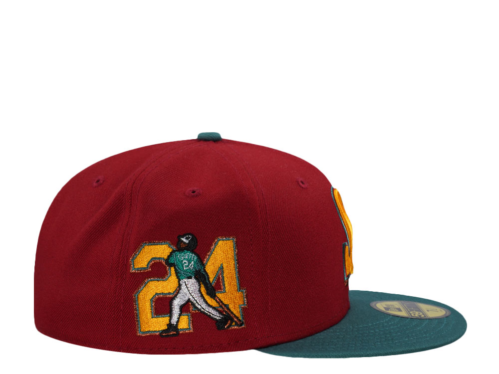 New Era Seattle Mariners Griffey Jr. Red Two Tone Edition 59Fifty Fitted Hat