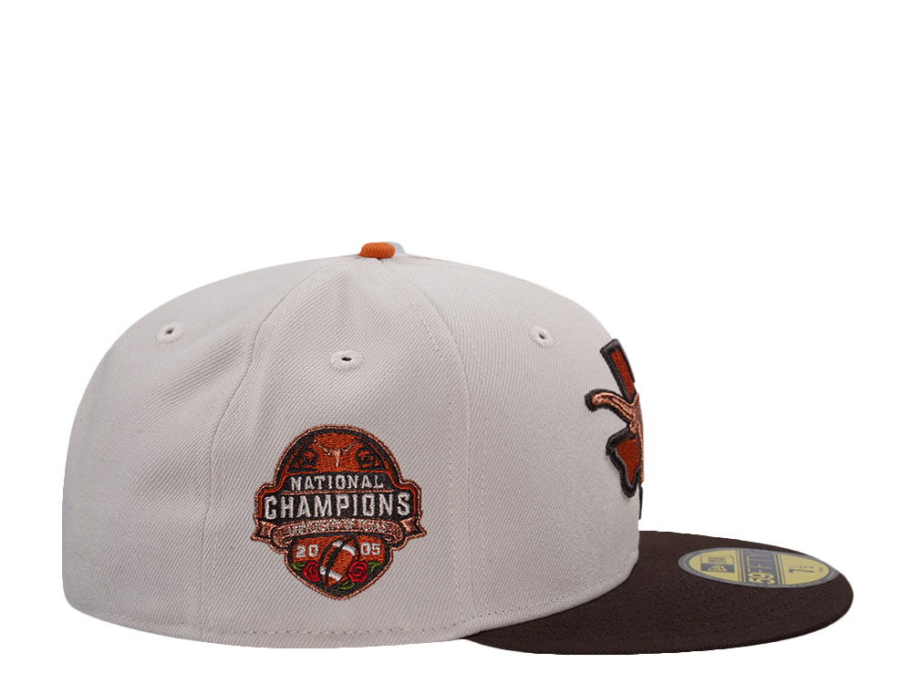 New Era Texas Longhorns Champions Stone Two Tone Edition 59Fifty Fitted Hat