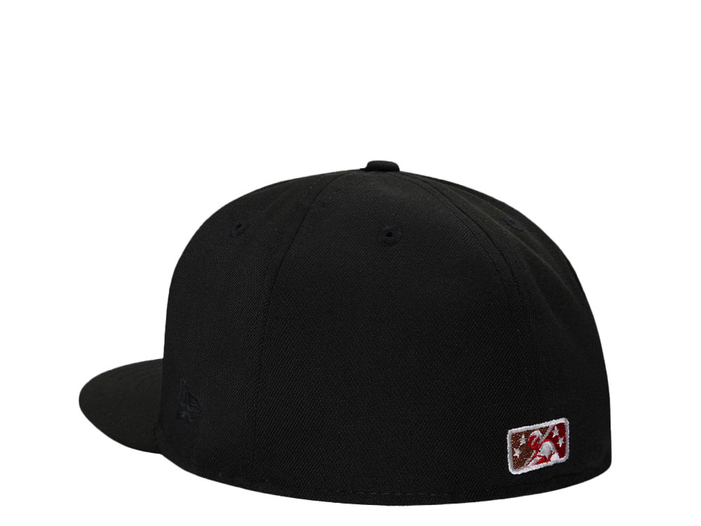 New Era El Paso Chihuahuas Black Copper Edition 59Fifty Fitted Hat