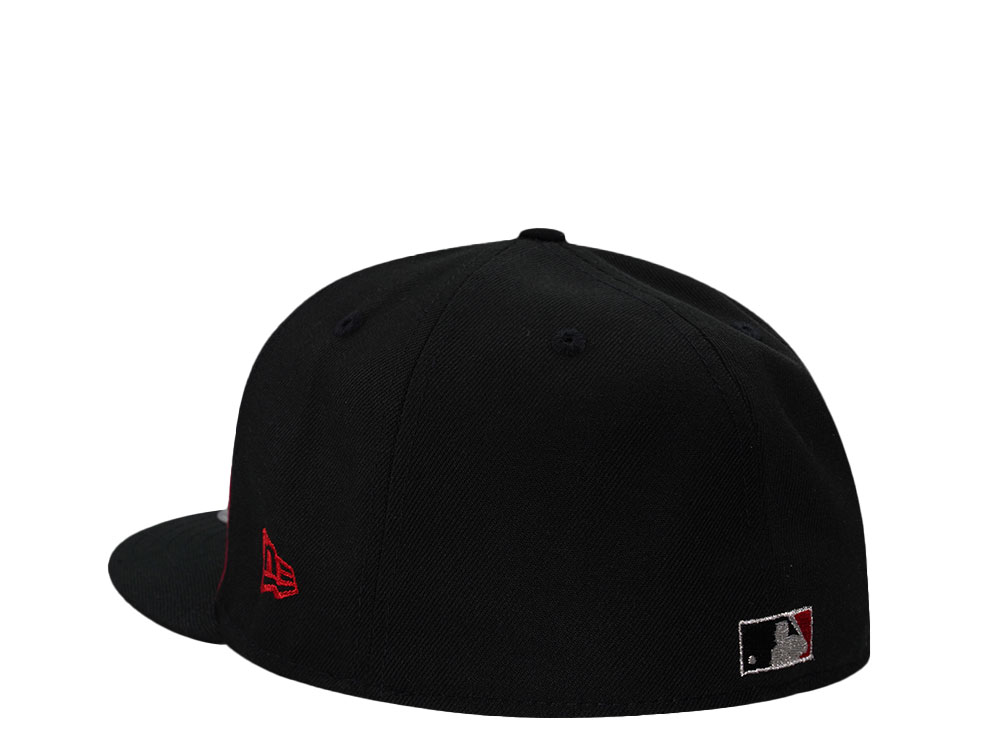 New Era Los Angeles Dodgers 50th Anniversary Black Prime Edition 59Fifty Fitted Hat