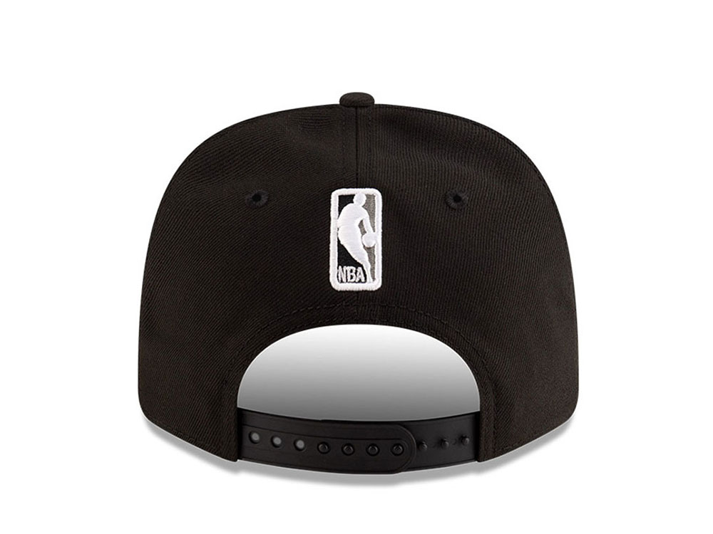 New Era Brooklyn Nets Black 9Seventy Stretch Snapback Hat