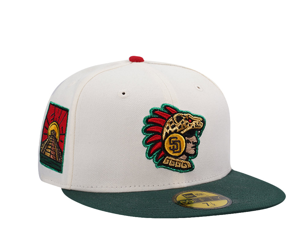New Era San Diego Padres Mexico Chrome Two Tone Edition 59Fifty Fitted Hat
