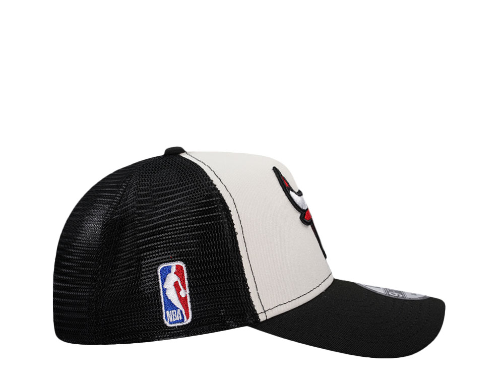 New Era Chicago Bulls Chrome Two Tone Edition Trucker A Frame 9Forty Hat