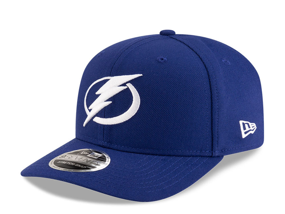 New Era Tampa Bay Lightning Blue 9Seventy Stretch Snapback Hat
