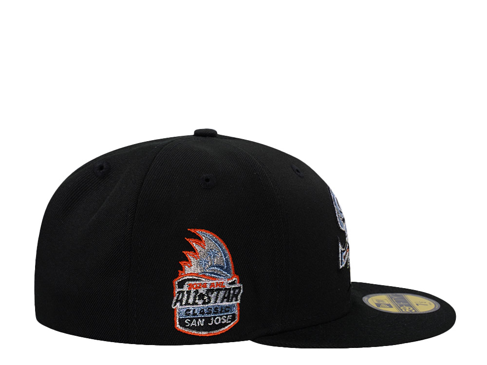 New Era San Jose Barracuda All Star Game 2024 Black Prime Edition 59Fifty Fitted Hat