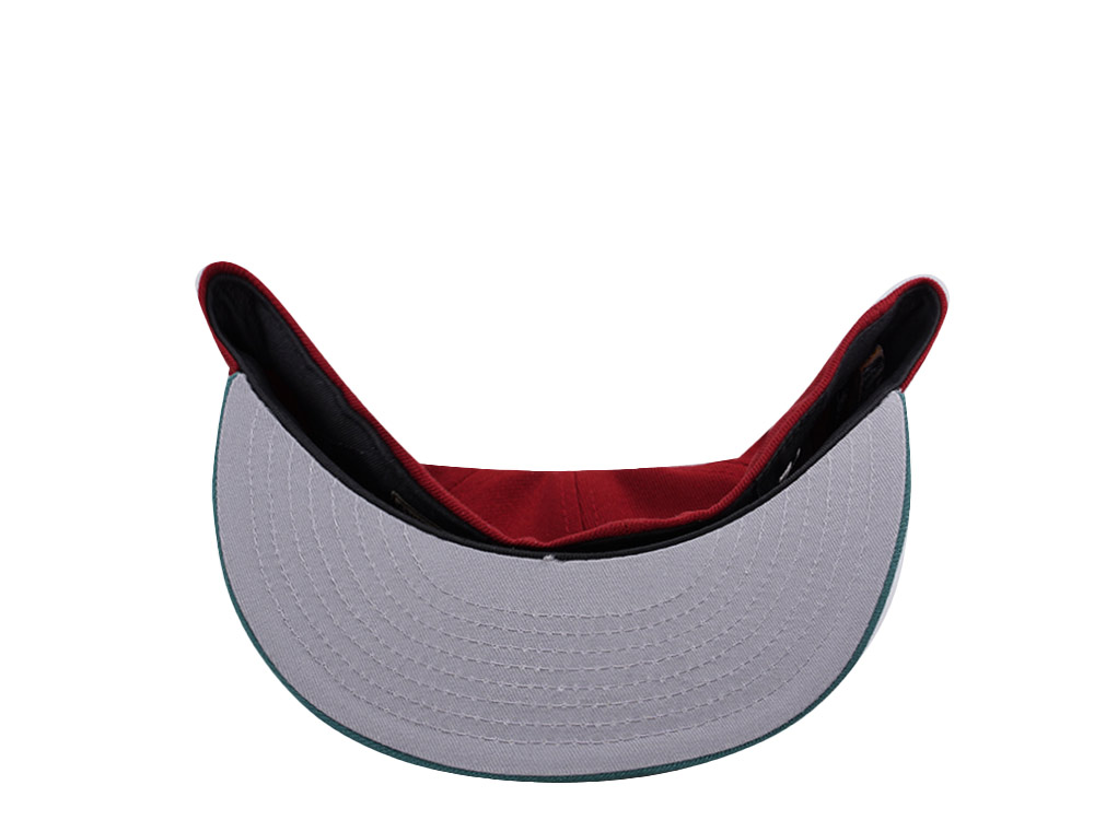 New Era Seattle Supersonics Maroon Two Tone Edition 59Fifty Fitted Hat