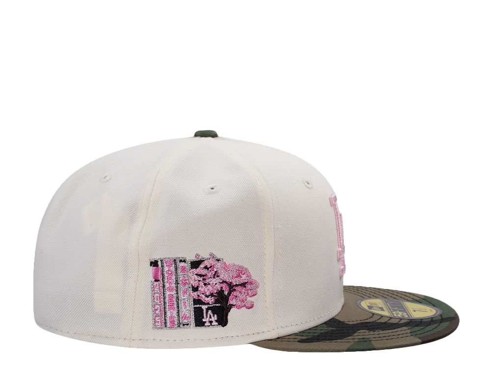 New Era Los Angeles Dodgers Tokyo Series 2025 Chrome Two Tone Edition 59Fifty Fitted Hat
