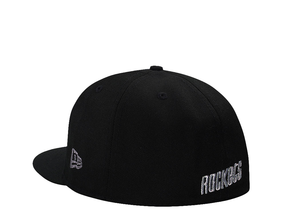 New Era Houston Rockets NBC Black Prime Edition 59Fifty Fitted Hat