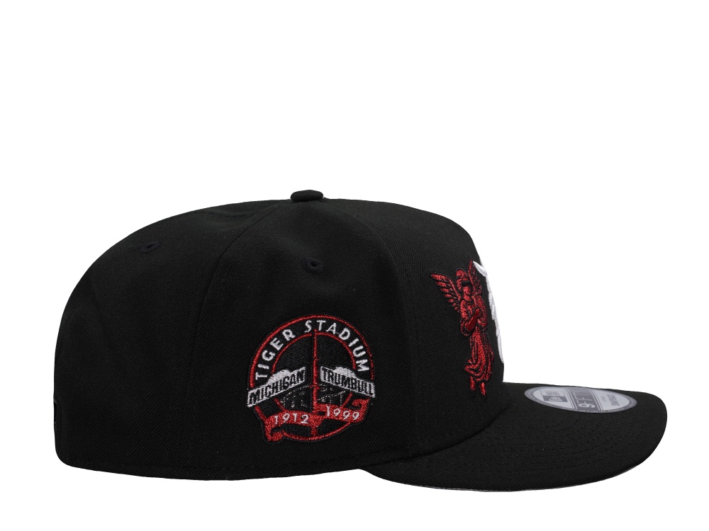 New Era Detroit Tigers Tiger Stadium Angels Black Prime Edition 9Fifty A Frame Snapback Hat