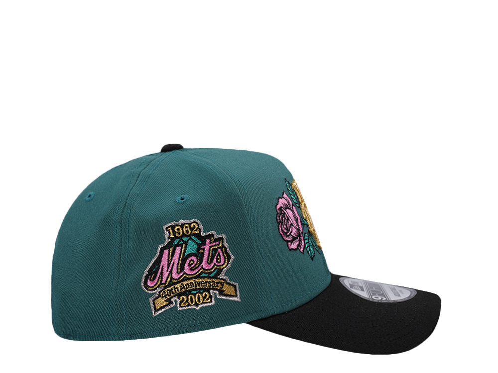 New Era New York Mets 40th Anniversary Rose Pine Two Tone Edition 9Forty A Frame Snapback Hat