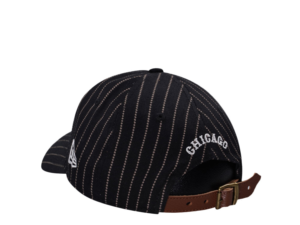 New Era x Three Looms Chicago White Sox Pinstripe 9Forty M-Crown A Frame Snapback Hat