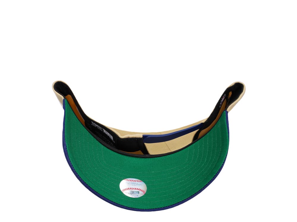 New Era Brooklyn Dodgers 75 Years Jackie Robinson Vegas Gold 9Forty A Frame Snapback Hat