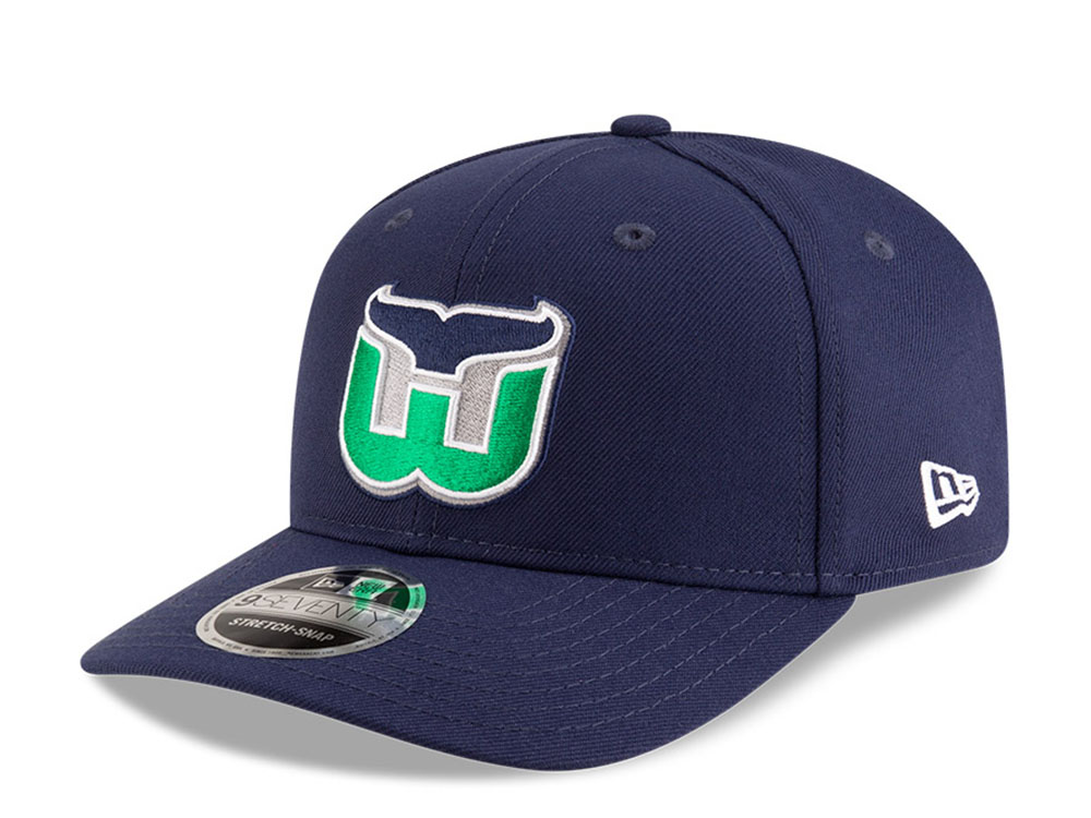 New Era Hartford Whalers Navy 9Seventy  Stretch Snapback Hat