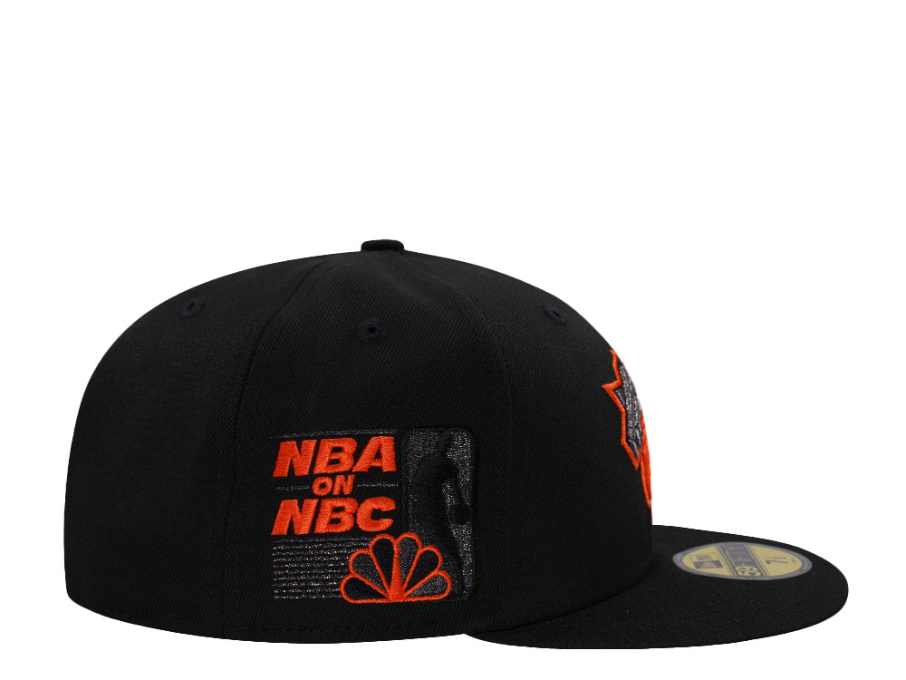 PRE-ORDER New Era New York Knicks NBA on NBC Black Prime Edition 59Fifty Fitted Hat