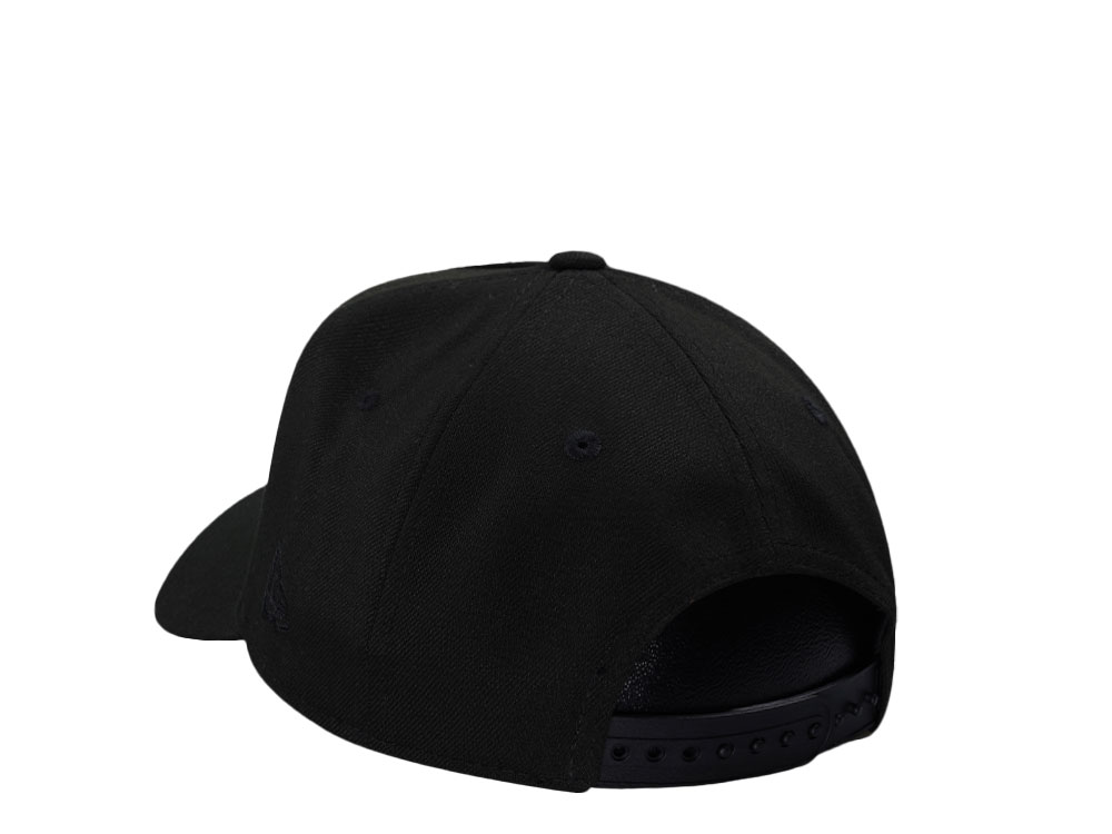 New Era Houston Astros 60th Anniversary Black Out Red Edition 9Forty A Frame Snapback Hat