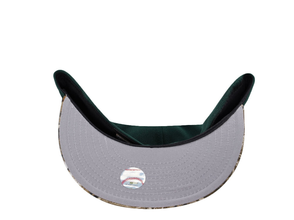 New Era New York Yankees Bronx Bombers Script Green Two Tone Edition 59Fifty Fitted Hat