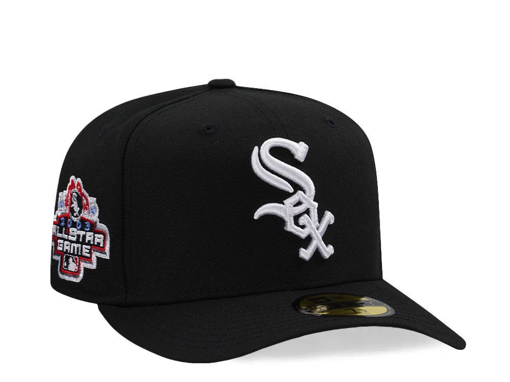 New Era Chicago White Sox All Star Game 2003 Black Prime Edition 59Fifty Pre Curved Fitted Hat