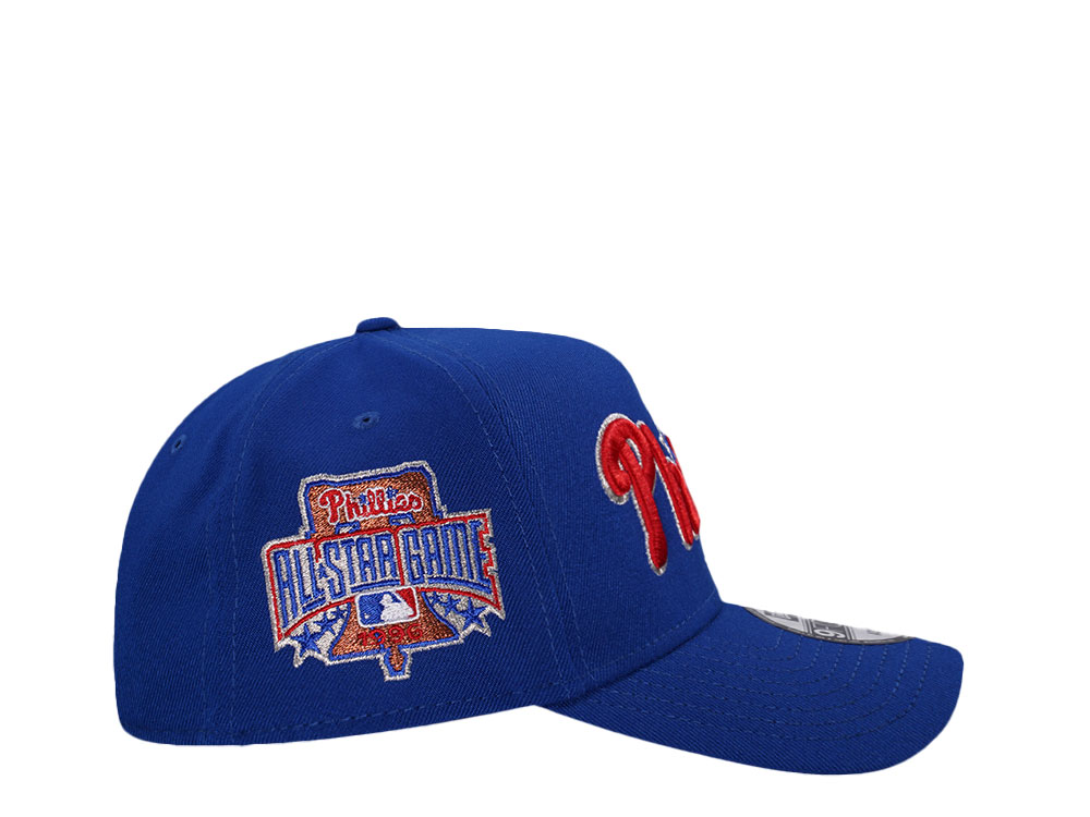 New Era Philadelphia Phillies All Star Game 1996 Royal Metallic 9Forty A Frame Snapback Hat