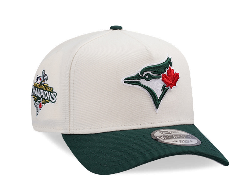 New Era Toronto Blue Jays American League Champion Series Chrome Two Tone Edition 9Forty A Frame Snapback Hat