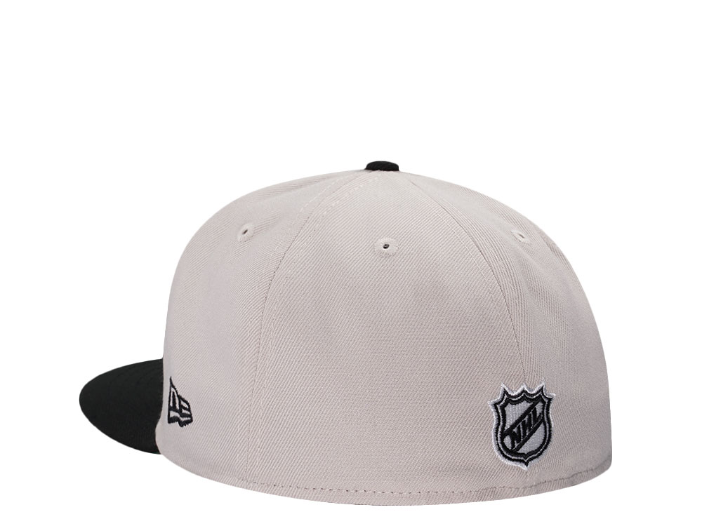 New Era Los Angeles Kings Stanley Cup 2014 Stone Two Tone Throwback Edition 59Fifty Fitted Hat