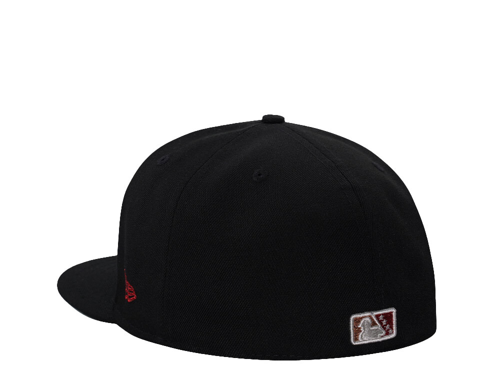New Era Fresno Grizzlies Blood Claw Cut Distressed Black Prime Edition 59Fifty Fitted Hat