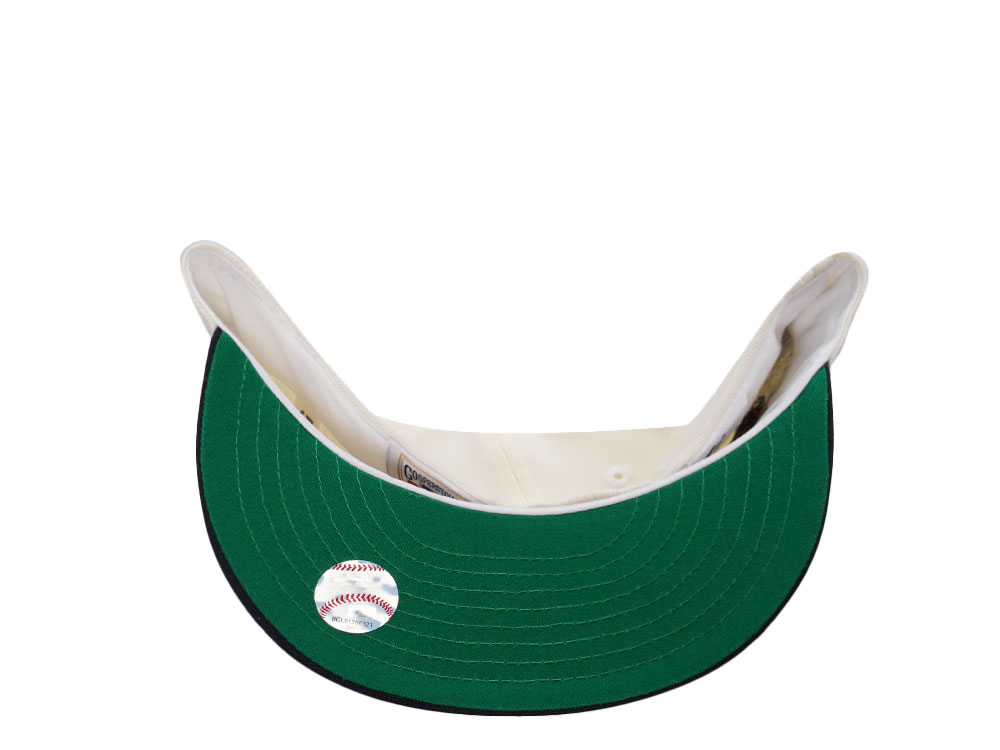 New Era New York Yankees Subway Series Script Chrome Two Tone Edition 59Fifty Fitted Hat