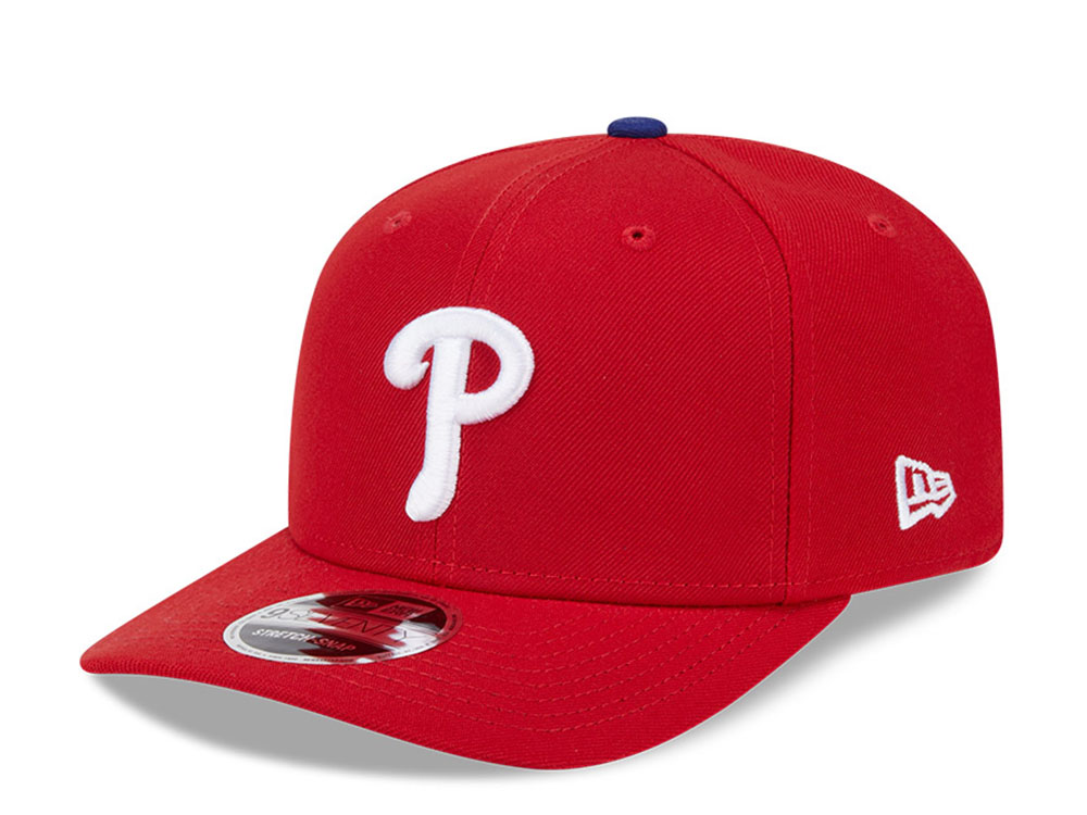 New Era Philadelphia Phillies Red Classic 9Seventy Stretch Snapback Hat