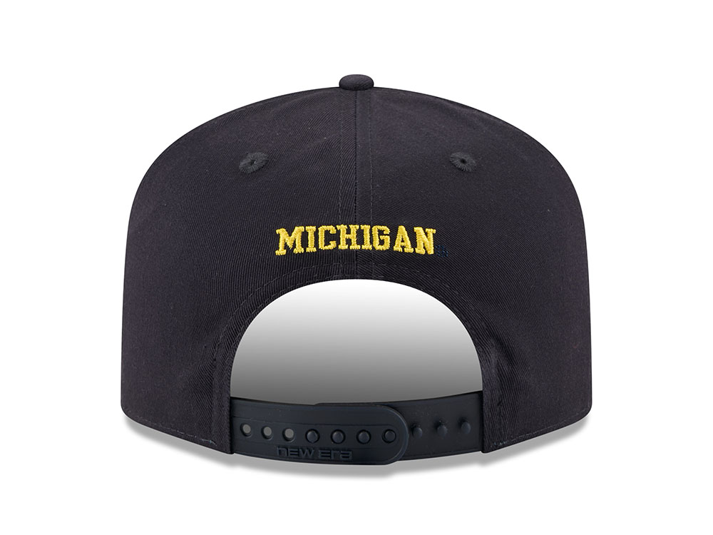 New Era Michigan Wolverines NCAA Black 19Twenty Snapback Hat