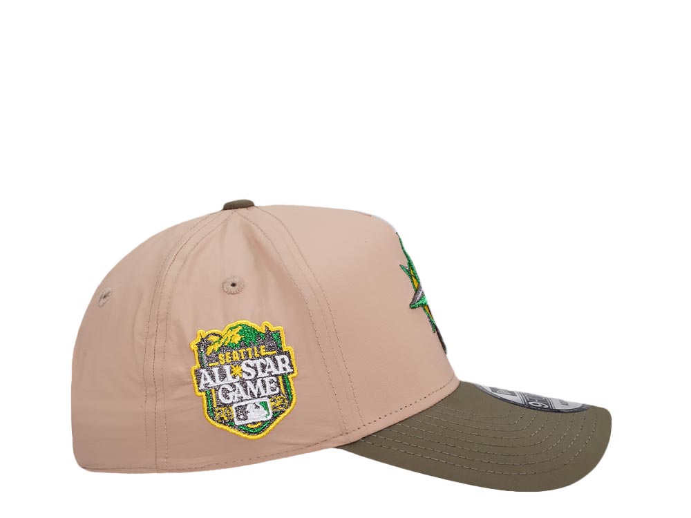 New Era Seattle Mariners All Star Game 2023 Ripstop Metallic Two Tone Edition 9Forty A Frame Snapback Cap