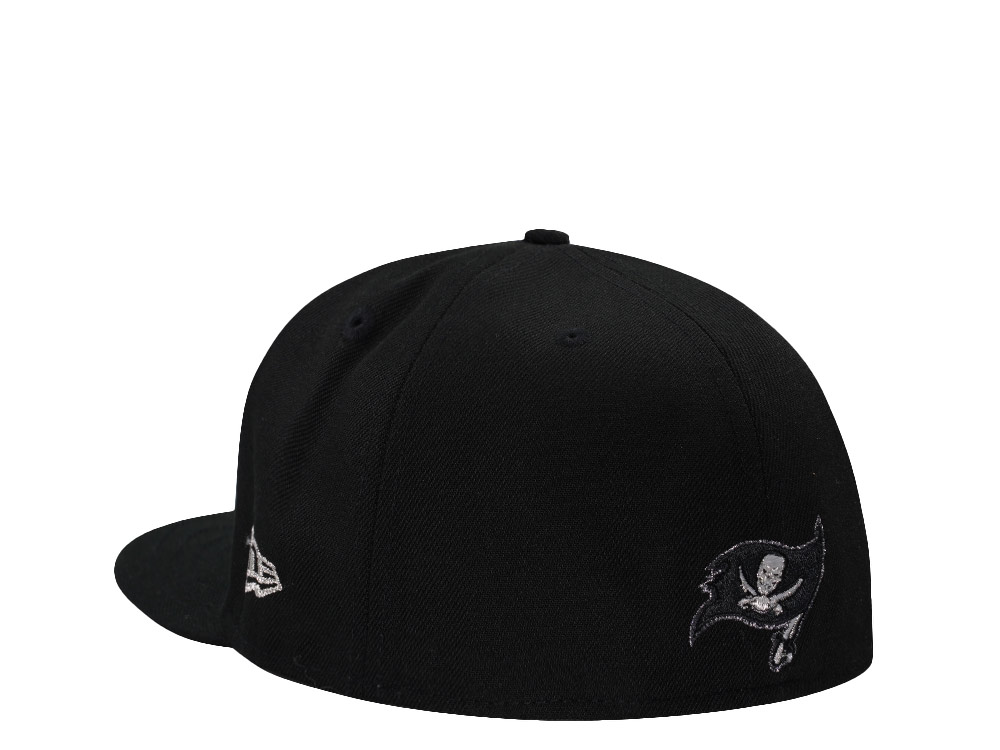 New Era Tampa Bay Buccaneers 40th Seasons Glow Black Prime Edition 59Fifty Fitted Hat