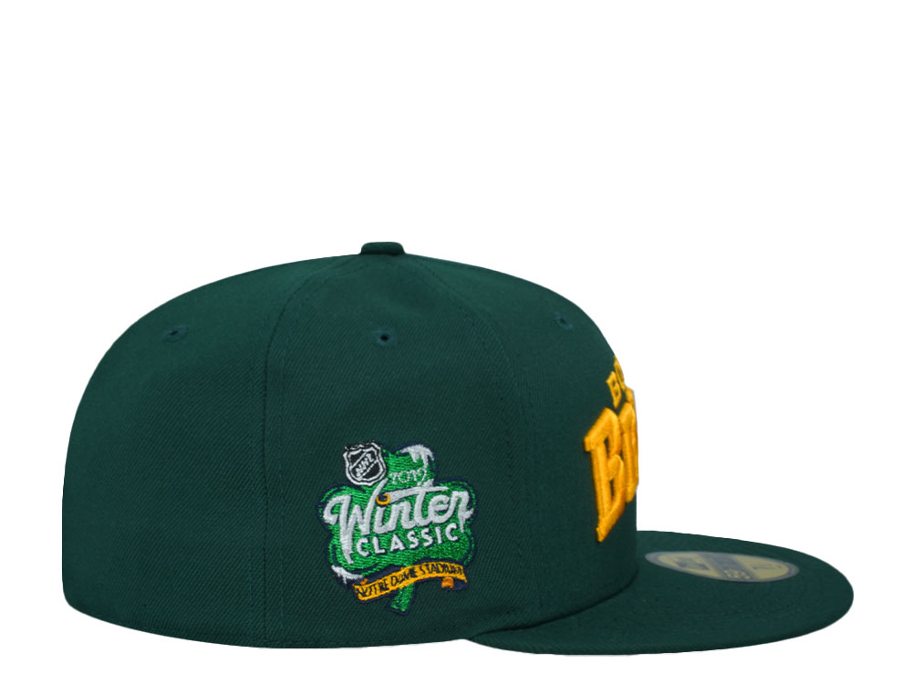 New Era Boston Bruins Winter Classic 2014 Green Prime Edition 59Fifty Fitted Hat