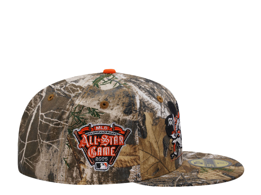 New Era Detroit Tigers All Star Game 2005 Realtree Prime Edition 59Fifty Fitted Hat