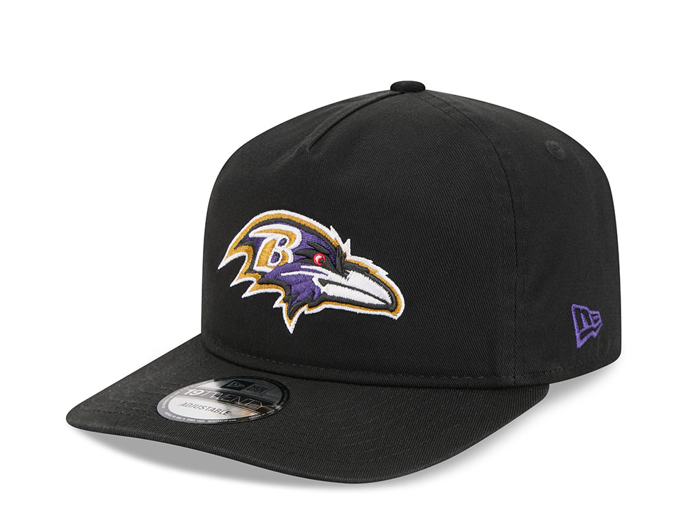 New Era Baltimore Ravens Black 19Twenty Snapback Hat