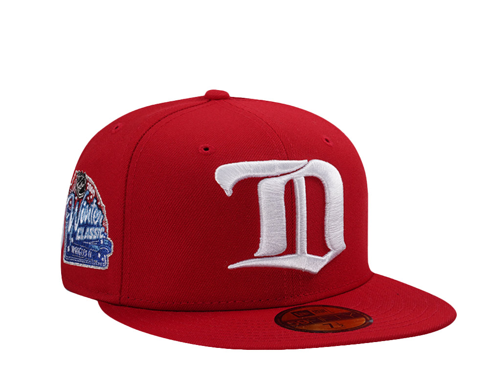 New Era Detroit Red Wings Winter Classic 2009 Scarlet Prime Edition 59Fifty Fitted Hat