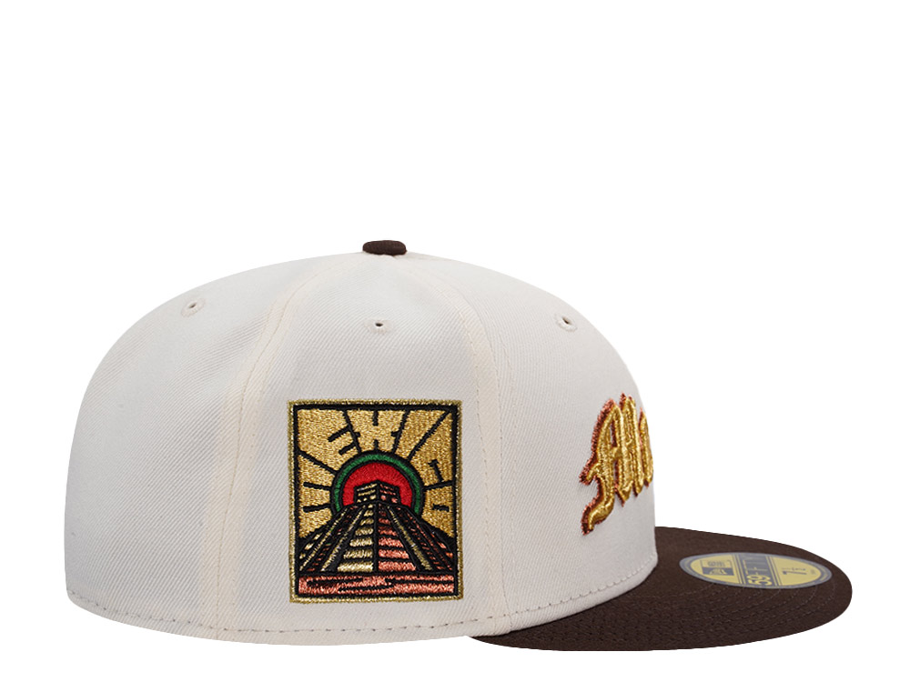 New Era Mexico Temple Chrome Two Tone Edition 59Fifty Fitted Hat