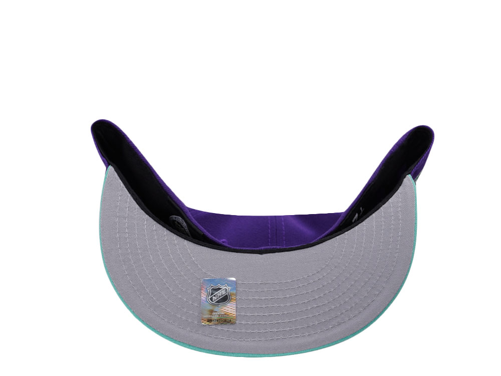 New Era San Jose Sharks 10th Anniversary Purple Flash Two Tone Edition 59Fifty Fitted Hat