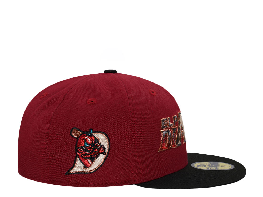 New Era El Paso Diablos Brick Copper Two Tone Edition 59Fifty Fitted Hat