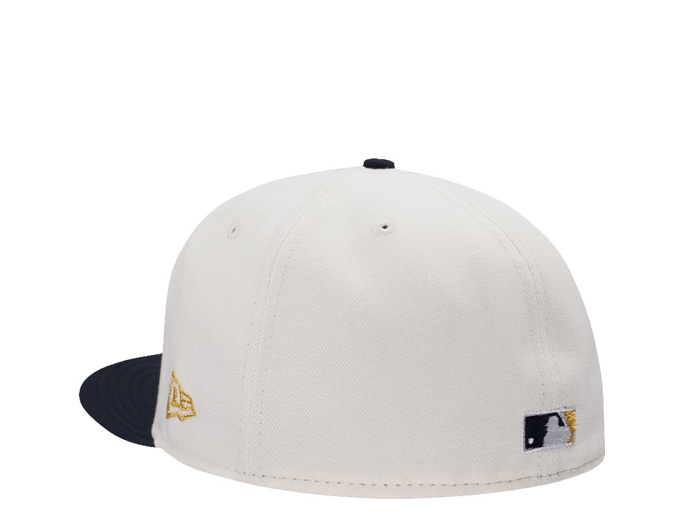 New Era New York Yankees Wolrd Series 1927 Chrome Gold Two Tone Edition 59Fifty Fitted Hat