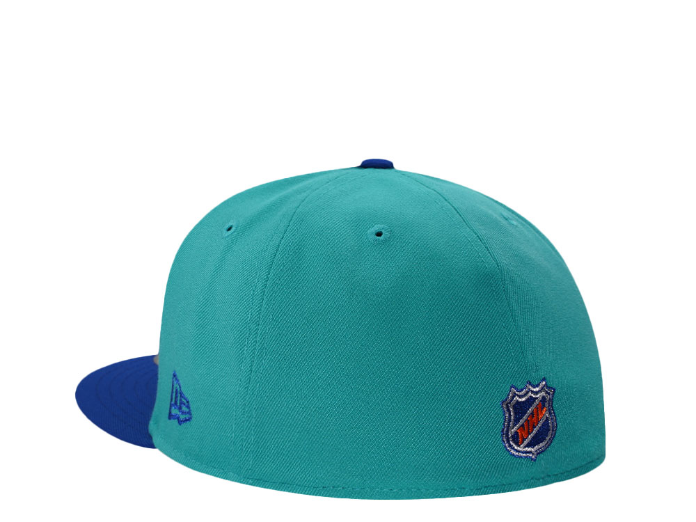 New Era New York Islanders 20th Anniversary Teal Two Tone Edition 59Fifty Fitted Hat