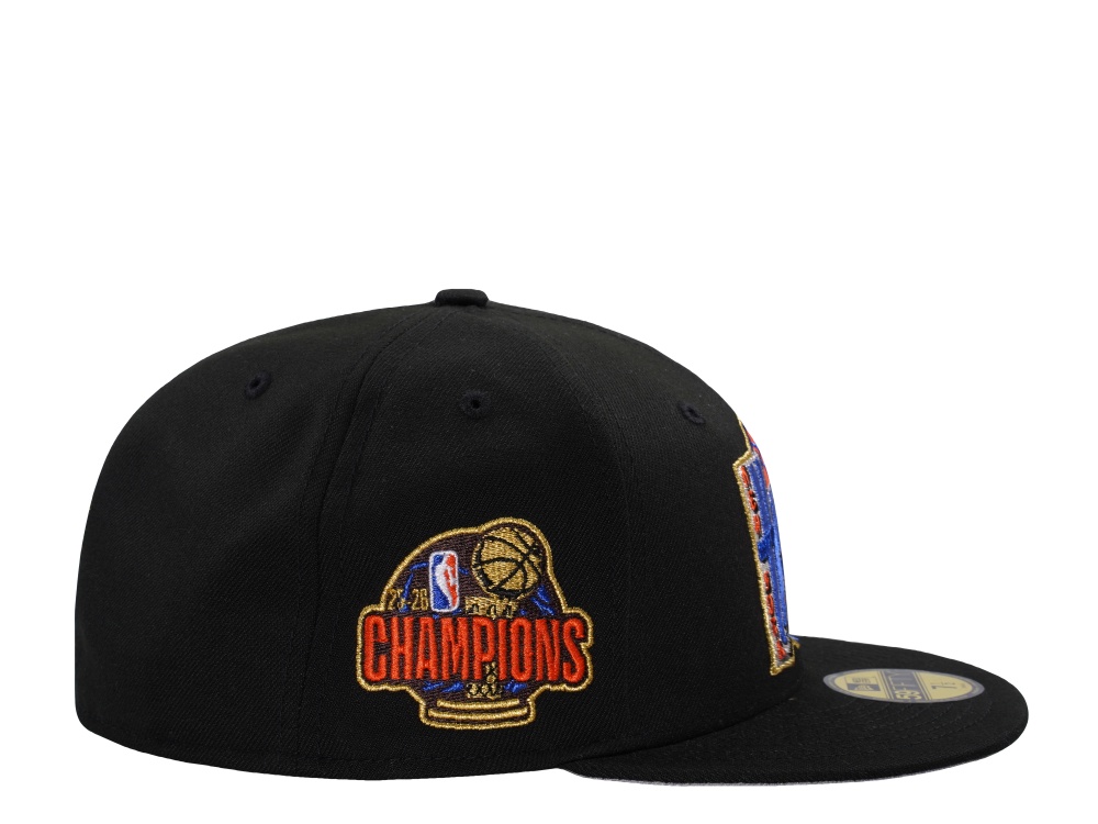 New Era New York Knicks NBA Finals Champions 2026 Black Prime Edition 59Fifty Fitted Hat