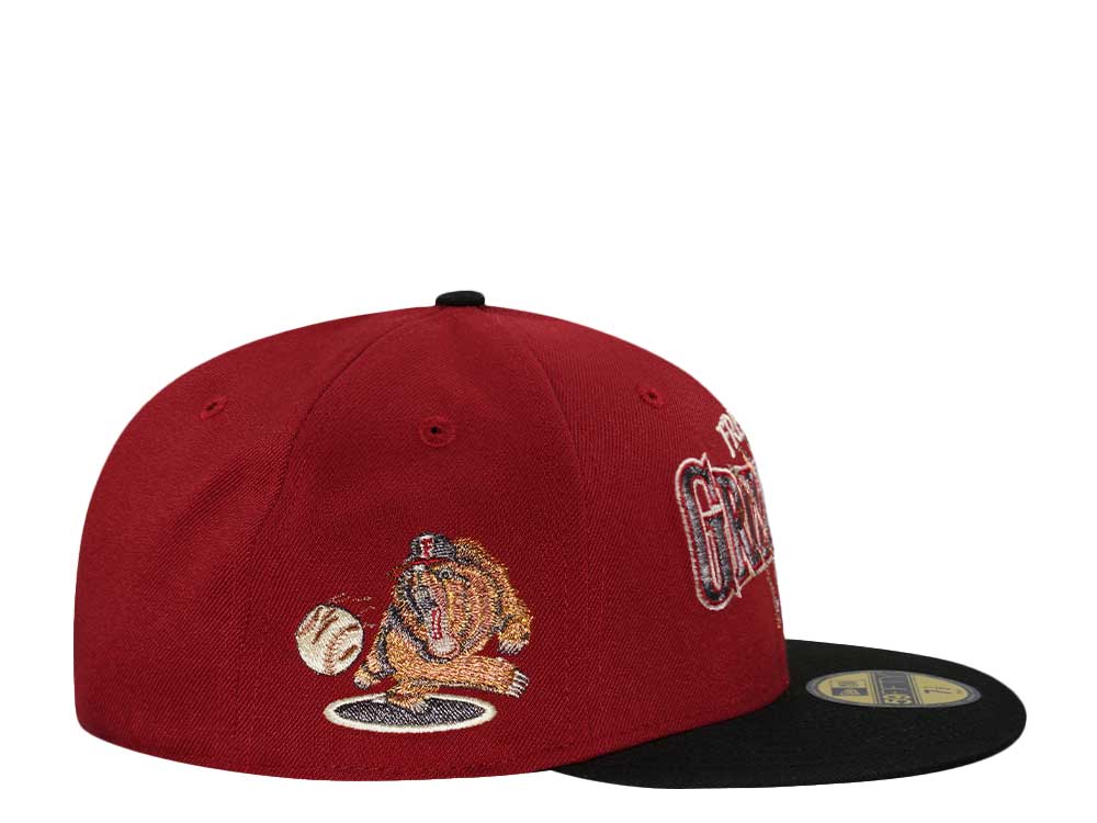 New Era Fresno Grizzlies Brick Two Tone Edition 59Fifty Fitted Hat