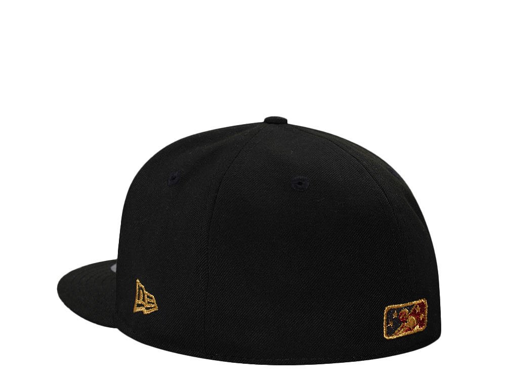 New Era Columbus Clippers Veleros Black Metallic Edition 59Fifty Fitted Hat