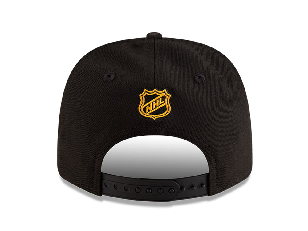 New Era Boston Bruins Black 9Seventy  Stretch Snapback Hat