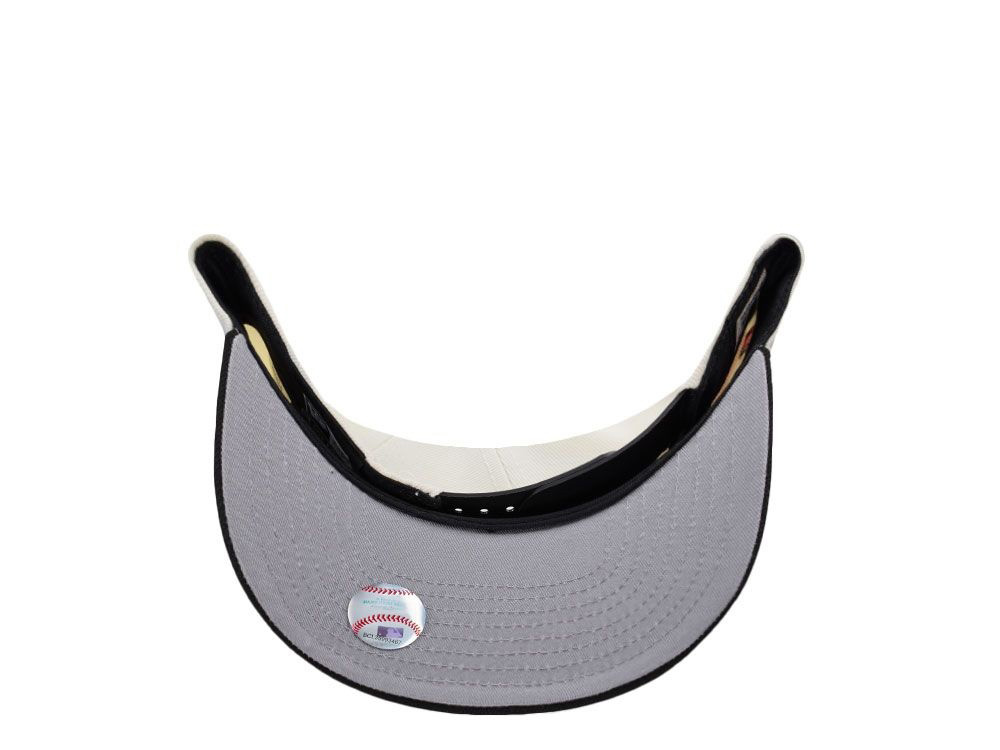 New Era Atlanta Braves World Series 1995 Chrome Two Tone Edition 9Fifty A Frame Snapback Hat