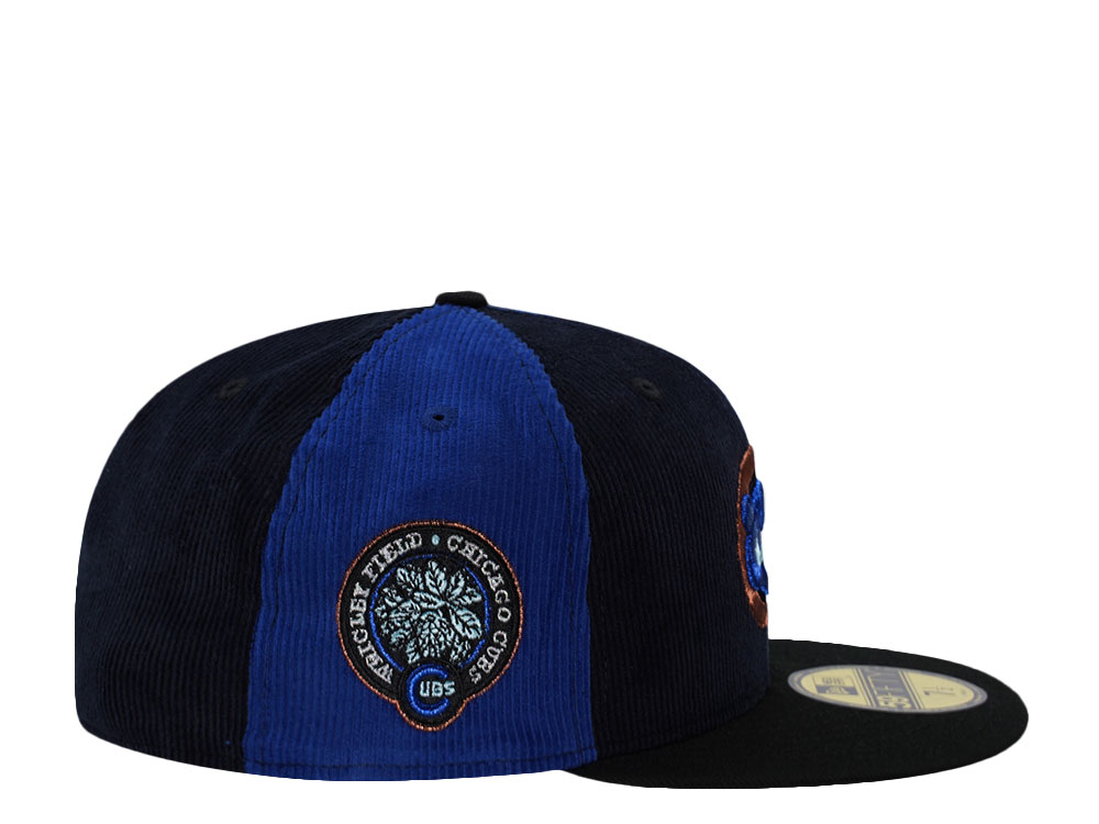 New Era Chicago Cubs Wrigley Field Corduroy Pinwheel Edition 59Fifty Fitted Hat
